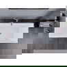 Mexen Lita freestanding bathtub 170 x 75 cm, white/black, chrome overflow - 52121707575-01