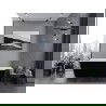 Mexen Lita freestanding bathtub 67 x 29.5 inches, white/black, white overflow - 52121707575-20