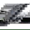 Mexen Lita freestanding bathtub 170 x 75 cm, white/black, gun metal overflow - 52121707575-95
