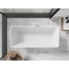 Mexen Tonia freestanding bathtub 67 x 29.5 in, white, white overflow - 52171707500-20