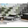 Mexen Tonia freestanding bath 170 x 75 cm, white/black, white overflow - 52171707575-20