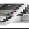Mexen Eos freestanding bathtub 150 x 75 cm, white, rose gold overflow - 52471507500-60