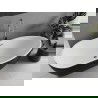Mexen Eos freestanding bathtub 150 x 75 cm, white/black, chrome overflow - 52471507575-01