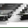 Mexen Eos Freestanding Bathtub 170 x 75 cm, White/Black, White Overflow - 52471707575-20