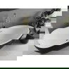 Mexen Eos freestanding bathtub 150 x 75 cm, white/black, golden overflow - 52471507575-50