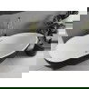Mexen Eos freestanding bathtub 150 x 75 cm, white/black, brushed gold overflow - 52471507575-55
