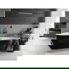 Mexen Eos freestanding bathtub 150 x 75 cm, white/black, black overflow - 52471507575-70