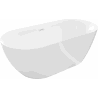 Mexen Roxy free-standing bathtub 170 x 80 cm, white, white overflow - 51201708000-20