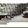 Mexen Roxy freestanding bathtub 170 x 80 cm, white/black, pink gold overflow - 51201708075-60