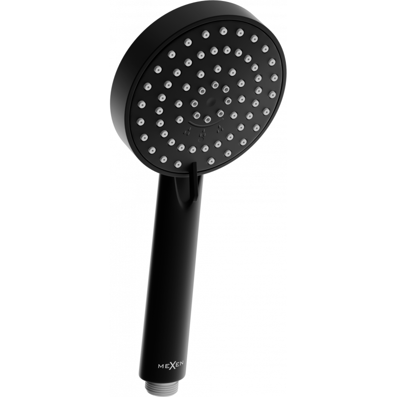Mexen R-75 3-function shower handle, Black - 79575-70