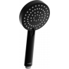 Mexen R-75 3-function shower handle, Black - 79575-70