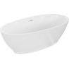 Mexen Bilbao Free-Standing Bath 180 x 90 cm, White, White Overflow - 51311809000-20