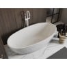 Mexen Bilbao Free-Standing Bath 180 x 90 cm, White, White Overflow - 51311809000-20