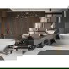 Mexen Bilbao freestanding bathtub 180 x 90 cm, white, rose gold overflow - 51311809000-60