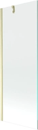 Mexen Next 1-panel bath screen 70 x 150 cm, transparent, brushed gold - 895-070-000-00-00-55