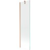Mexen Next 1-wing Bathtub Screen 50 x 150 cm, Transparent, Brushed Copper - 895-050-000-00-00-65