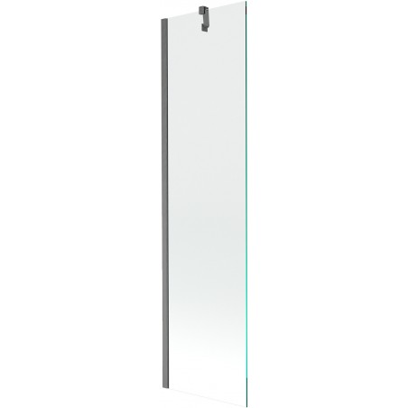 Mexen Next 1-wing bath screen 50 x 150 cm, transparent, gun gray brushed - 895-050-000-00-00-66