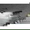 Mexen Next shower screen 1-wing 100 x 150 cm, transparent, gun gray brushed - 895-100-000-00-00-66