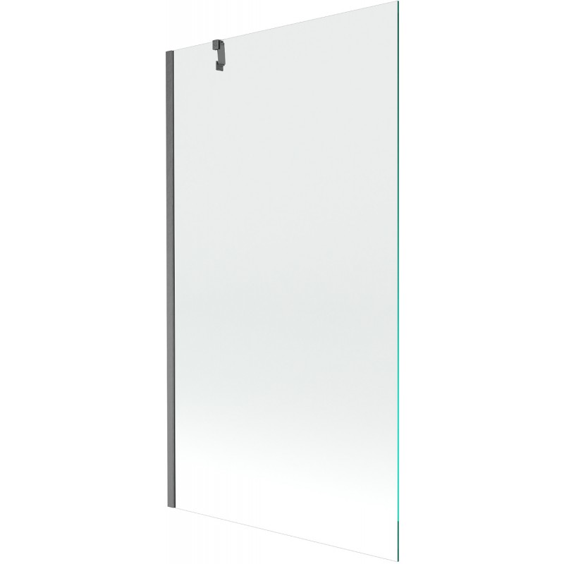 Mexen Next shower screen 1-wing 100 x 150 cm, transparent, gun gray brushed - 895-100-000-00-00-66