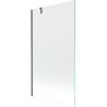 Mexen Next shower screen 1-wing 100 x 150 cm, transparent, gun gray brushed - 895-100-000-00-00-66