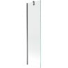 Mexen Next Shower Screen 1-Panel 50 x 150 cm, Transparent, Gun Metal - 895-050-000-00-00-95