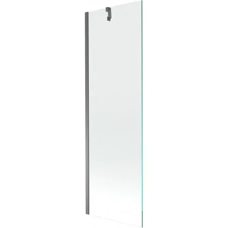 Mexen Next 1-wing Bath Screen 60 x 150 cm, Transparent, Gun Metal - 895-060-000-00-00-95