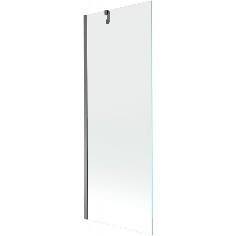 Mexen Next 1-panel Bathtub Screen 70 x 150 cm, Transparent, Gun Metal - 895-070-000-00-00-95