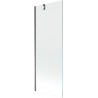 Mexen Next 1-panel Bathtub Screen 70 x 150 cm, Transparent, Gun Metal - 895-070-000-00-00-95