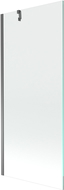Mexen Next shower screen 1-wing 80 x 150 cm, transparent, gun metal - 895-080-000-00-00-95