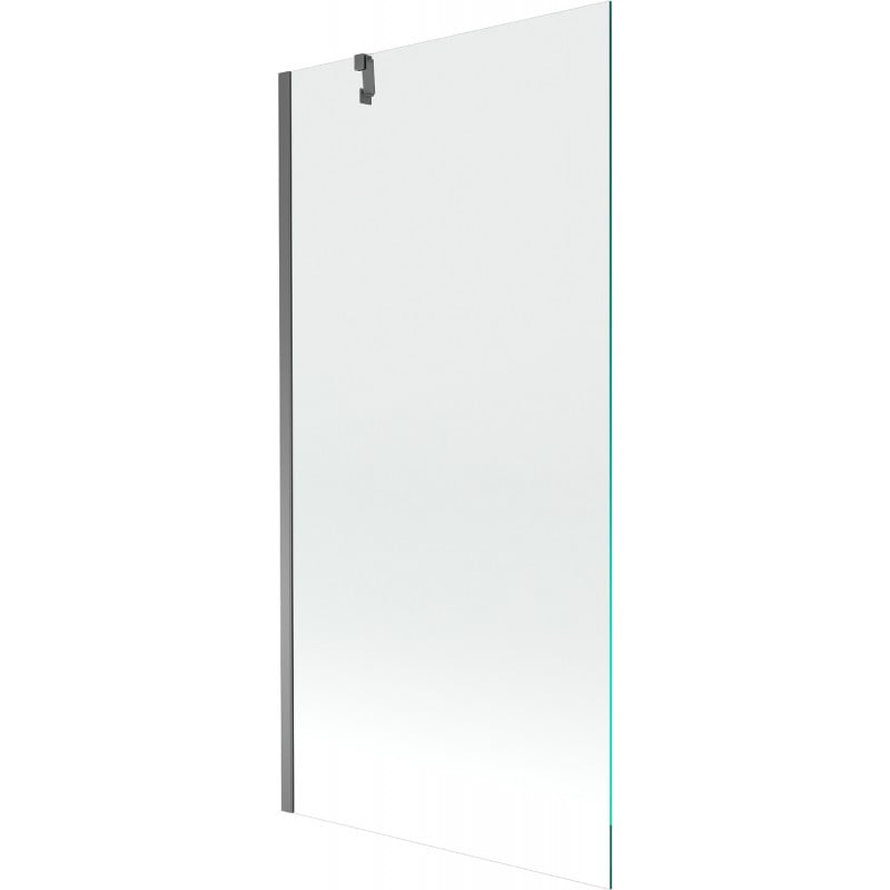 Mexen Next 1-panel bath screen 90 x 150 cm, transparent, gun metal - 895-090-000-00-00-95
