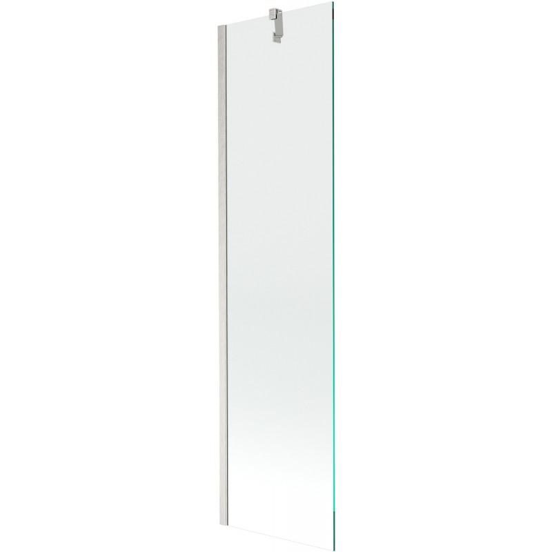 Mexen Next bath screen single-panel 50 x 150 cm, transparent, brushed nickel - 895-050-000-00-00-97