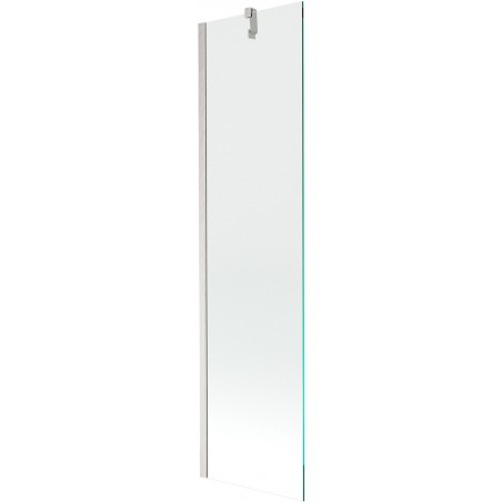 Mexen Next bath screen single-panel 50 x 150 cm, transparent, brushed nickel - 895-050-000-00-00-97