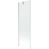 Mexen Next Bathtub Screen 1-wing 60 x 150 cm, transparent, brushed nickel - 895-060-000-00-00-97