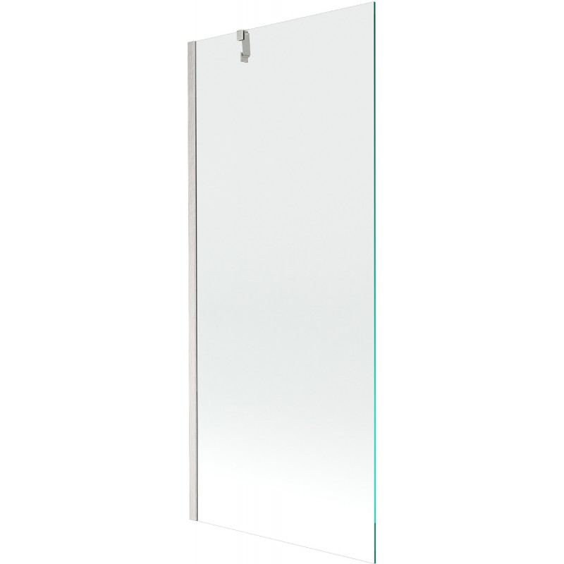 Mexen Next 1-panel Bath Screen 80 x 150 cm, Transparent, Brushed Nickel - 895-080-000-00-00-97