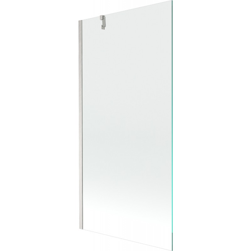 Mexen Next Bathtub Screen 1-Panel 90 x 150 cm, Transparent, Brushed Nickel - 895-090-000-00-00-97