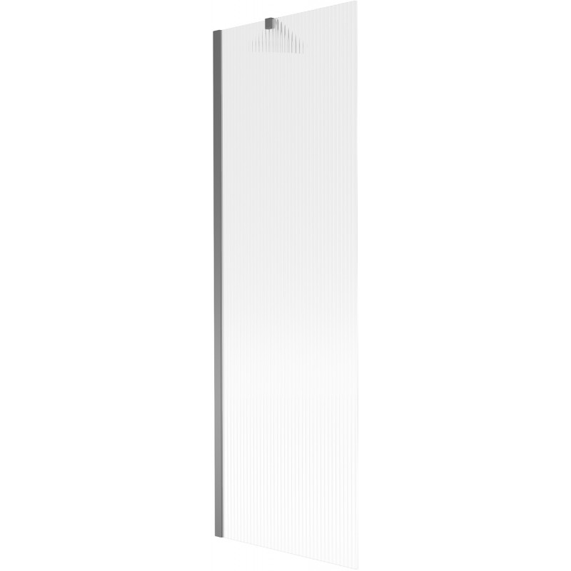Mexen Next bathtub screen 1-winged 60 x 150 cm, stripes, gun metal - 895-060-000-00-09-95