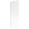 Mexen Next 1-panel Shower Screen 70 x 150 cm, Stripes, Brushed Nickel - 895-070-000-00-09-97