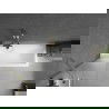 Mexen Next shower screen 1-wing 50 x 150 cm, frost, brushed gold - 895-050-000-00-30-55