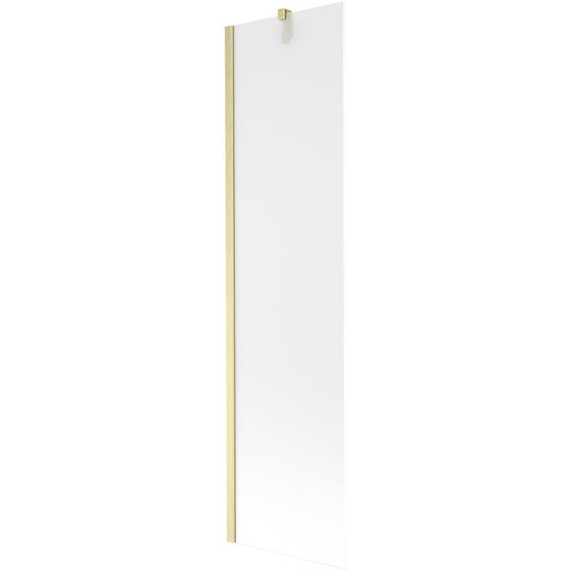 Mexen Next 1-wing Shower Screen 50 x 150 cm, Frosted, Brushed Gold - 895-050-000-00-30-55
