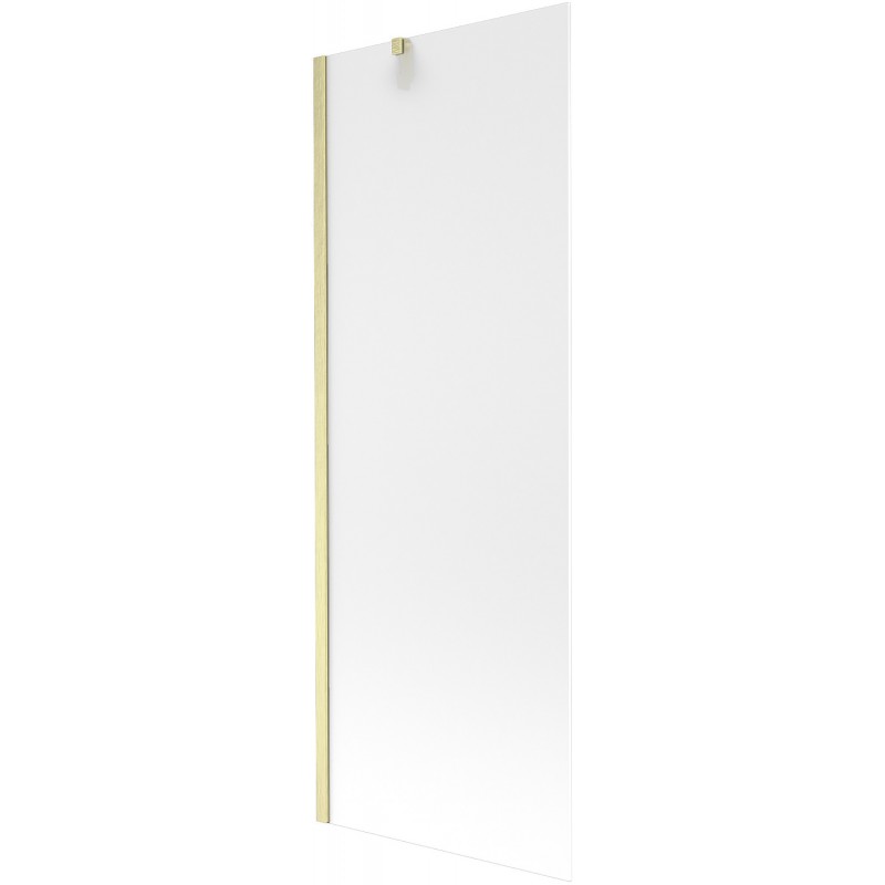 Mexen Next shower screen 1-wing 70 x 150 cm, frost, brushed gold - 895-070-000-00-30-55