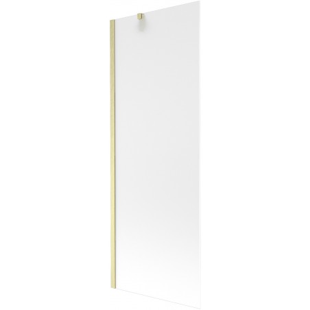 Mexen Next shower screen 1-wing 70 x 150 cm, frost, brushed gold - 895-070-000-00-30-55