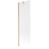 Mexen Next 1-panel bath screen 60 x 150 cm, frost, brushed copper - 895-060-000-00-30-65