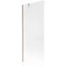 Mexen Next 1-leaf Bath Screen 80 x 150 cm, Frosted, Brushed Copper - 895-080-000-00-30-65