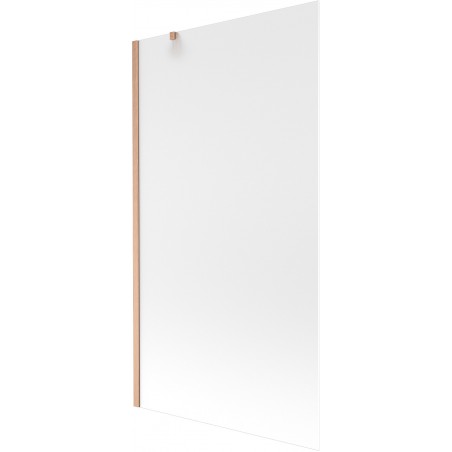 Mexen Next shower screen 1-wing 100 x 150 cm, frost, brushed copper - 895-100-000-00-30-65