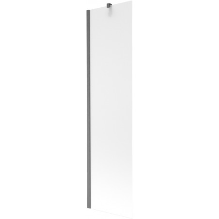 Mexen Next Bath Screen 1-wing 50 x 150 cm, Frosted, Brushed Gun Gray - 895-050-000-00-30-66