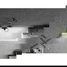 Mexen Next Bath Screen 1-wing 50 x 150 cm, Frosted, Brushed Gun Gray - 895-050-000-00-30-66