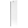 Mexen Next 1-wing shower screen 60 x 150 cm, frost, brushed gun gray - 895-060-000-00-30-66