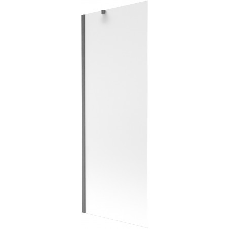 Mexen Next 1-wing Bath Screen 70 x 150 cm, Frosted, Brushed Gun Gray - 895-070-000-00-30-66