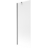 Mexen Next 1-wing Bath Screen 70 x 150 cm, Frosted, Brushed Gun Gray - 895-070-000-00-30-66
