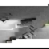 Mexen Next shower screen 1-panel 60 x 150 cm, frost, gun metal - 895-060-000-00-30-95